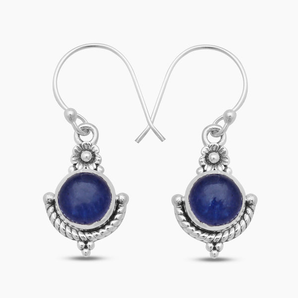 925 Silver Rainbow Moonstone Earrings