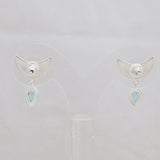 Blue Topaz Silver Earrings