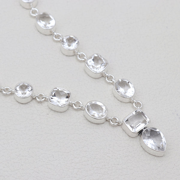925 Sterling Silver Crystal Necklaces