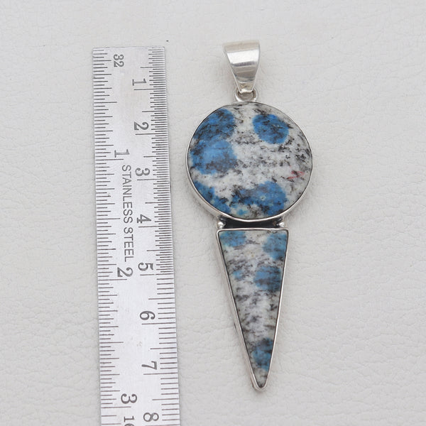 925 Silver K2 Jasper Pendants