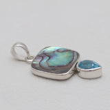 Abalone Shell Silver Pendants