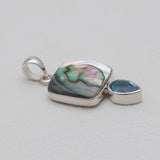 Abalone Shell Silver Pendants