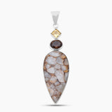 925 Sterling Silver Rainbow Copper Pendants