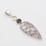 925 Sterling Silver Rainbow Copper Pendants