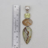 Madagascar Opal Silver Pendants