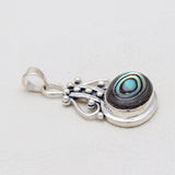 925 Silver Abalone Shell Pendants