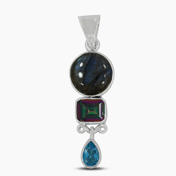 925 Sterling Silver Labradorite Pendants