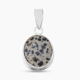 Dalmatian Jasper Silver Pendants