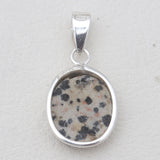 Dalmatian Jasper Silver Pendants