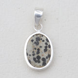 Dalmatian Jasper Silver Pendants