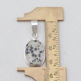 Dalmatian Jasper Silver Pendants