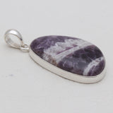 925 Sterling Silver Amethyst Lace Pendants