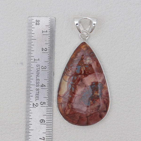 925 Sterling Silver Dynasty Jasper Pendants
