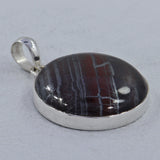 Hematite Gemstone Silver Pendants