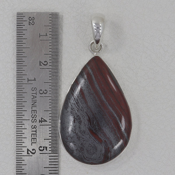 Hematite Sterling Silver Plain Pendants