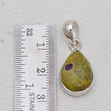 Tasmanian Serpentine Silver Pendants