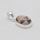 Peanut Wood Jasper Silver Pendants