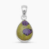 Tasmanian Serpentine Silver Pendants