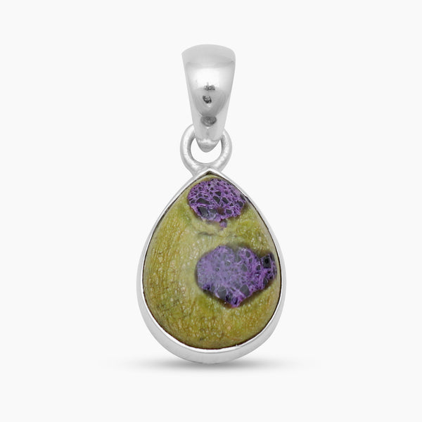 Tasmanian Serpentine Silver Pendants