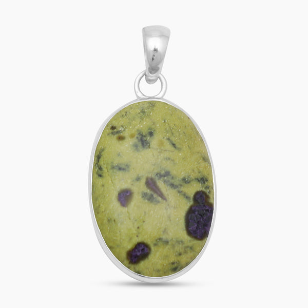 925 Sterling Silver Tasmanian Serpentine Pendants