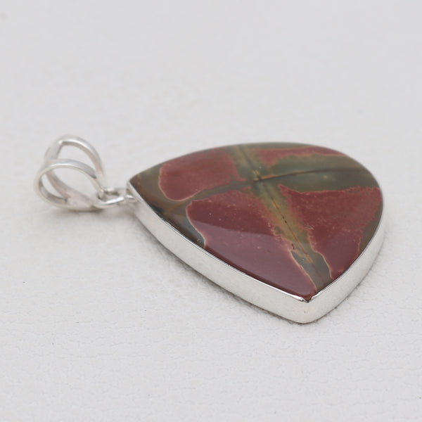 Cherry Creek Jasper Silver Pendants