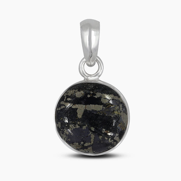 Apache Gold Pyrite Silver Pendants