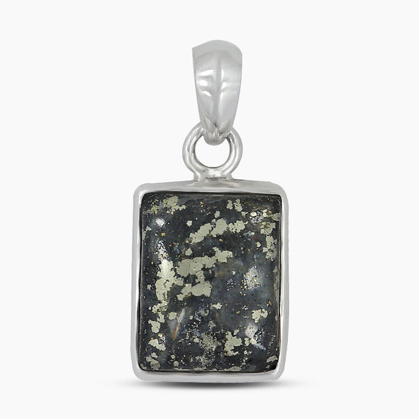 Apache Gold Pyrite Silver Pendants