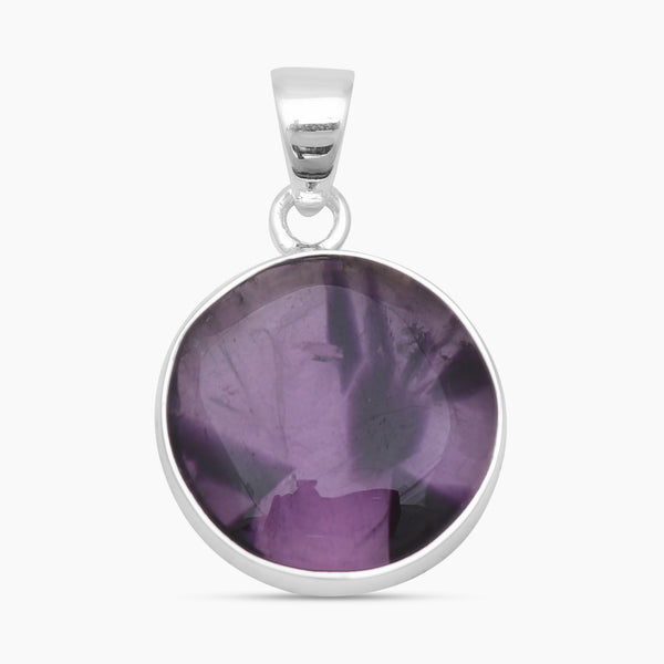 925 Silver Purple Super Seven Pendants