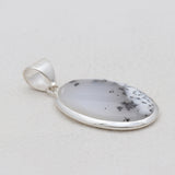 925 Sterling Silver Dendritic Opal Pendants