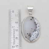 925 Sterling Silver Dendritic Opal Pendants