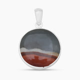Polychrome Jasper Silver Pendants