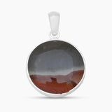 Polychrome Jasper Silver Pendants