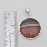 Polychrome Jasper Silver Pendants