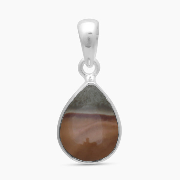 Polychrome Jasper Silver Pendants