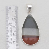 Polychrome Jasper Silver Pendants