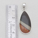 Polychrome Jasper Silver Pendants
