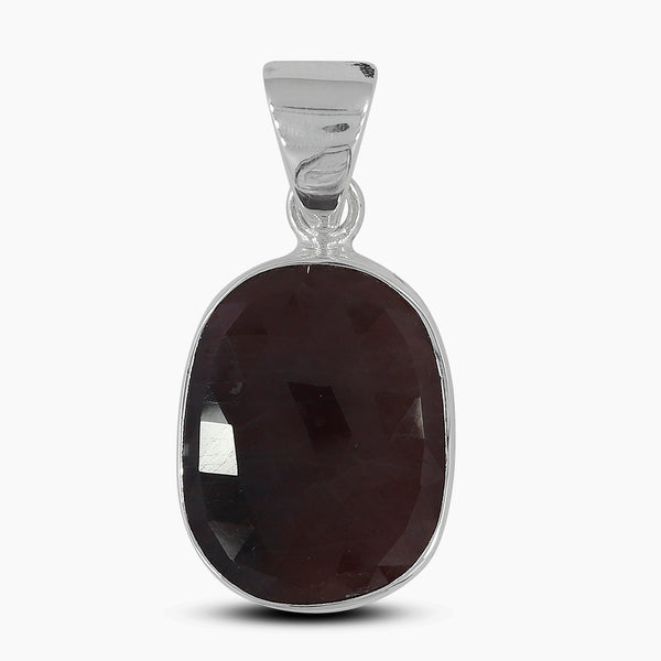 925 Silver Multi Sapphire Pendants