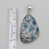 Natural K2 Jasper Silver Pendants