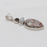 925 Sterling Silver Rainbow Copper Pendants