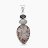 925 Sterling Silver Rainbow Copper Pendants