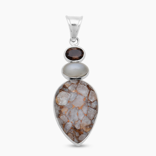 925 Sterling Silver Rainbow Copper Pendants