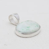 925 Sterling Silver Susorite Quartz Pendants