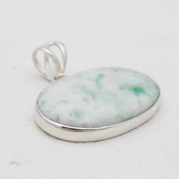 925 Sterling Silver Susorite Quartz Pendants