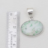 925 Sterling Silver Susorite Quartz Pendants