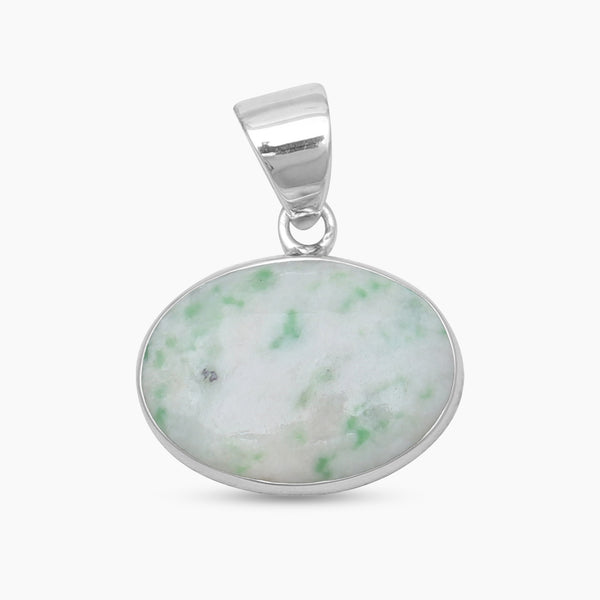 925 Sterling Silver Susorite Quartz Pendants