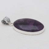925 Silver Purple Super Seven Pendants