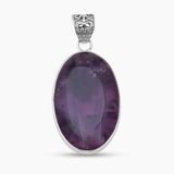 925 Silver Purple Super Seven Pendants