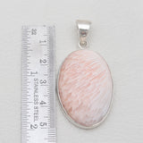 925 Sterling Silver Scolecite Pendants
