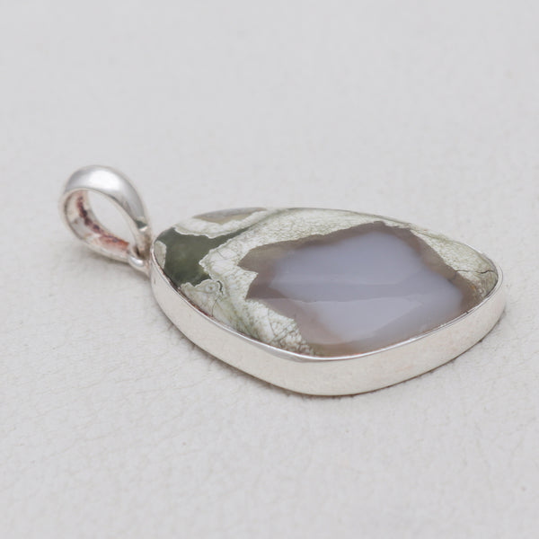 Rain Forest Jasper Silver Pendants