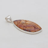 Natural Dynasty Jasper Silver Pendants